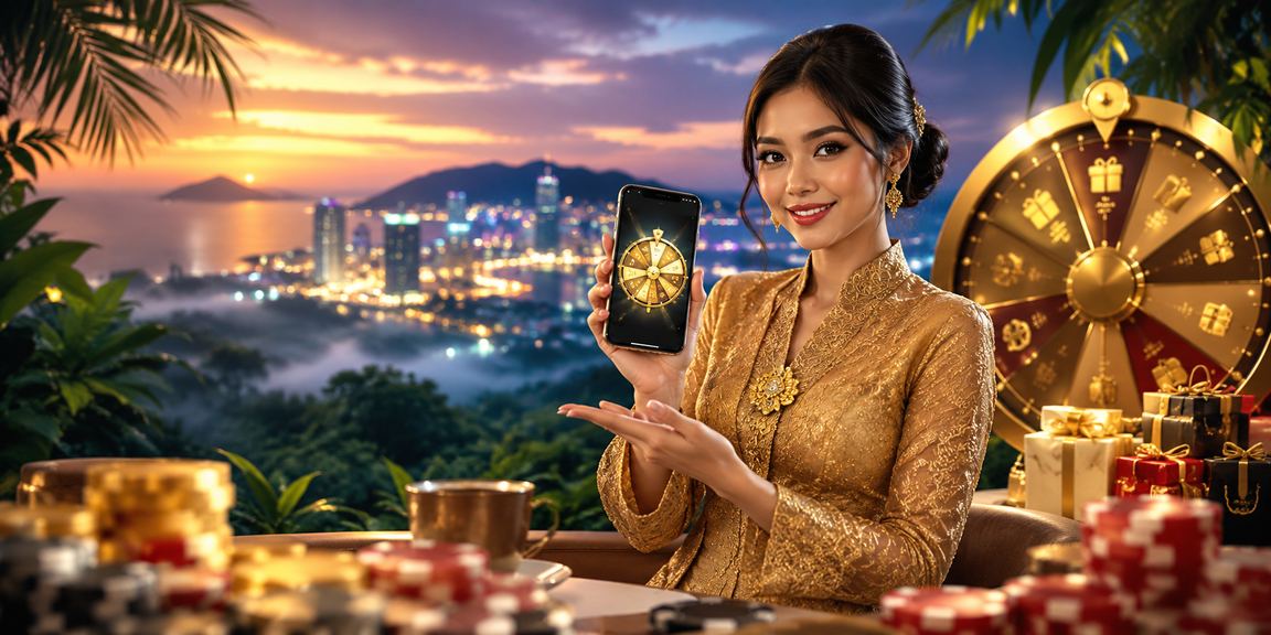 Permainan roulette Kota Kinabalu dengan pakaian kebaya