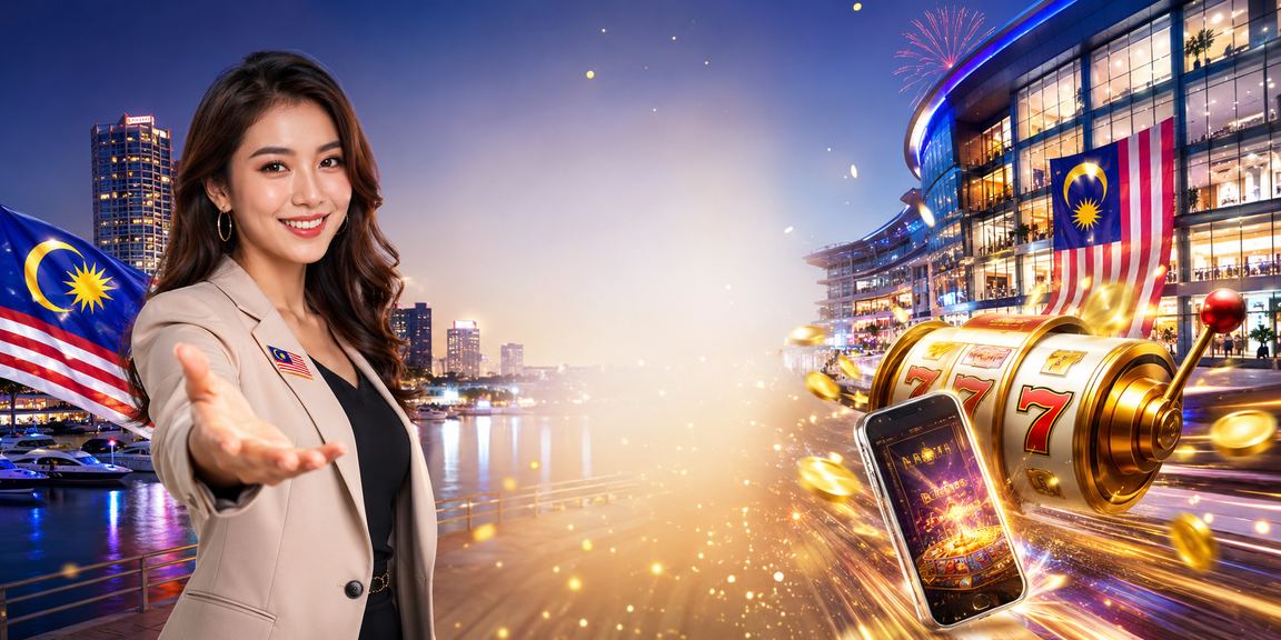 Pengguna Malaysia bermain slot dalam talian di platform fm24 dengan antara muka Melayu